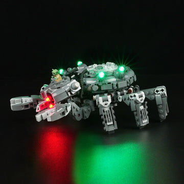Dalded Led Lighting Kit For Lego Star Wars Spider Tank 75361, Led Light Compatible With Lego 75361 Building Block Models (Not In