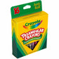 Crayola Triangular Crayons, Multi-Colored, 16 Count, Wax Material, Model BIN524016-16