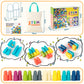 Tigerhu Kids 1120Pcs Building Blocks Set Educational Stem Building Toy, Construction Block Toys Set Learning Playset Kit For Boys Girls, Child Brain Development Preschool Kindergarten Toy Age 3+
