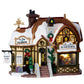 Lemax Christmas Village Devaneys Bakery Battery Operated Led - 35793