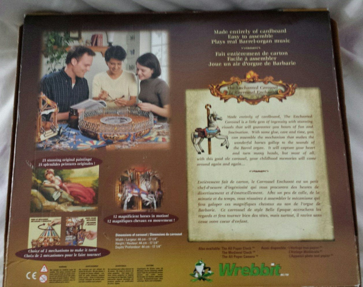 Carousel The Enchanted Carousel Kit By Built Art Collection