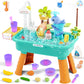 Maysida 2025 Water Table For Toddlers 1-3, 3-Tier Kids Outdoor Water Table Toys, Splash Sand Water Tables For Kids, Sensory Play