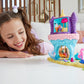 Polly Pocket Rainbow Funland Mermaid Cove Ride Playset, Polly & Mermaid Dolls, Accessories, Dispenser Feature For Surprises, Great Gift For Ages 4 & Up