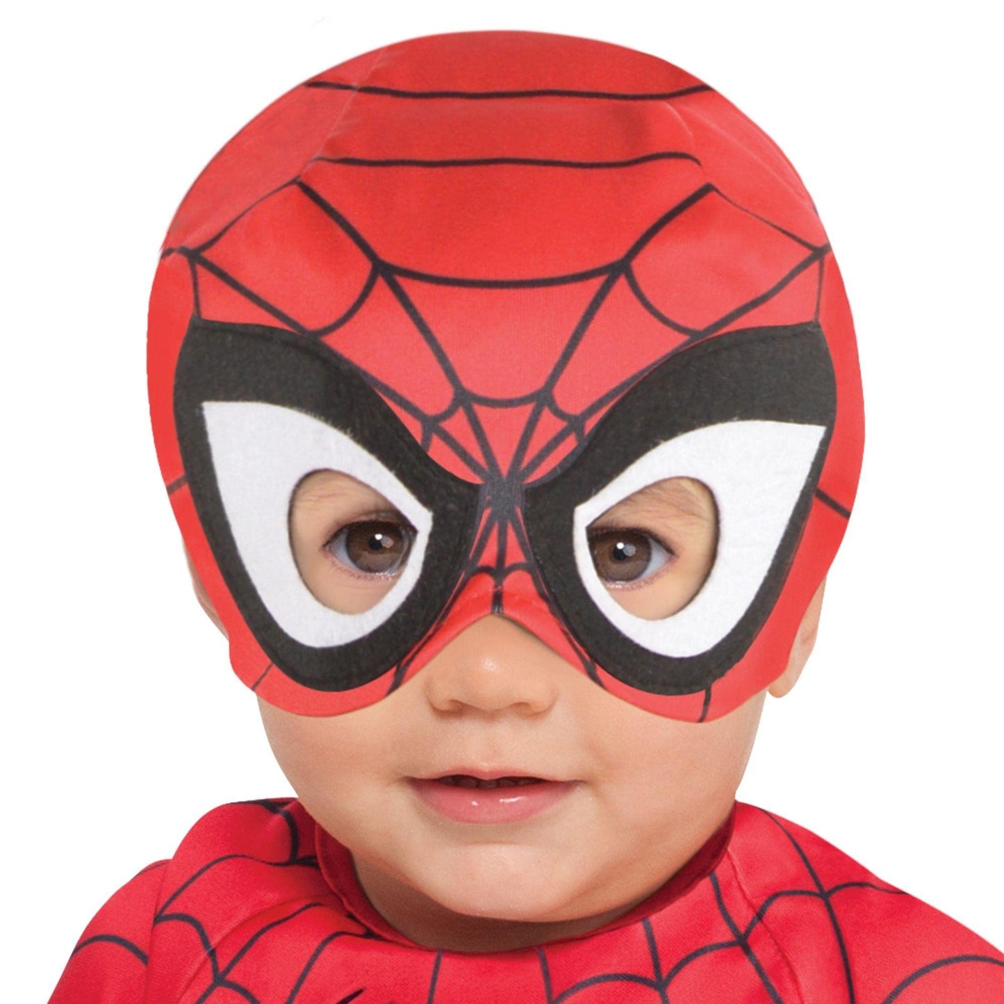 Suit Yourself Spider-Man Halloween Costume For Babies, Marvel Comics, 6-12M, Includes Jumpsuit And Hat With Mask