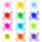 Jmkcoz 12Pcs Square Juggling Silk Dance Scarves Magic Tricks Performance Props Accessories Movement Scarves Rhythm Band Scarf 24 Inches 12 Colors