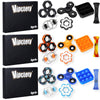 Vipctery 18Pcs Fidget Toys For Kids 8+ Adhd Autism Toys Adults Office Cool Gadgets Desk Toys Fidgets For Classroom Magnetic Ring