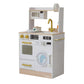 Teamson Kids Little Chef Lake Tahoe Smart Play Kitchen with Washing Machine, Oven, Microwave & Ample Storage, Neat & Compact Hea