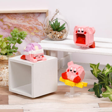 Nanoblock - Kirby - Inhaling Kirby, Character Collection Series Building Kit