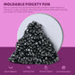 Lcvuuk Magnetic Ferrite Putty Rocks,Black More Than 300 Weak Magnetic Smooth Ferrite Pebbles, Magnet Rock Desk Toys And Time-Kil