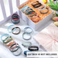 Sratte 48 Pcs Inspirational Silicone Wristbands Rubber Stretch Unisex Easter Bracelets End Of School Year Gift For Student(Vibra