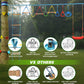 Hooroor Ninja Warrior Obstacle Course For Kids And Adults - 66Ft Slackline With Tree Climbing Rock Holds, Swing Seat, Monkey Bars, Ring Wheel, Rope Ladder - Outdoor Training Playset