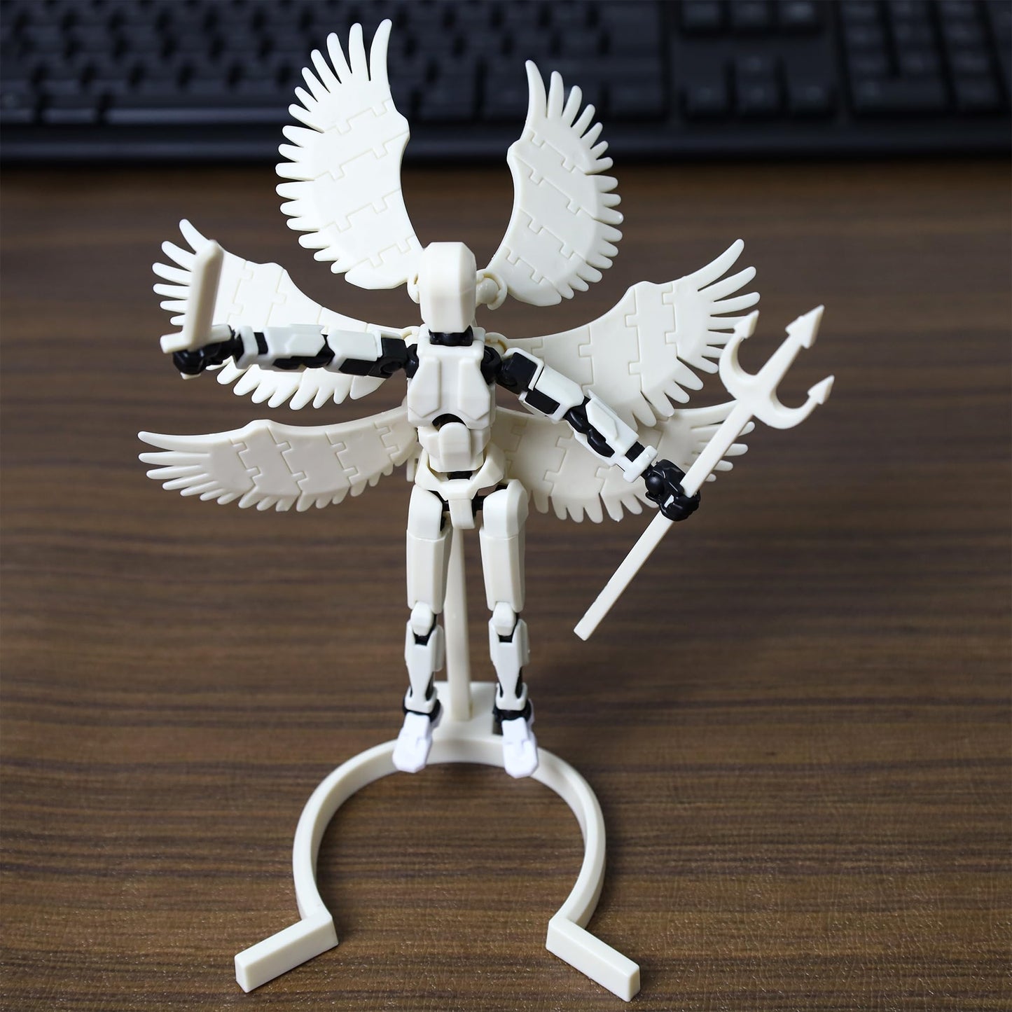 Keggtun T13 Action Figure Set, 3D Printed Multi-Jointed, Titan 13 Action Figures, Multi-Articular Lucky Mobile Robot Nova T-13,