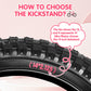 Leichten Kids Bike Kickstand For 18 Inch Wheel Children'S Bicycle Single-Side Kick Stand Rear Mount Bikes Support Racks Pink For