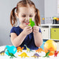 Oumuamua Dinosaur Toys, Plastic Mini Dinosaur Figures Toys Set, Dinosaur Birthday Party Favors, Dinosaur Cupcake Toppers For Kid