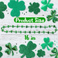 Dinesil 20 Pcs Shamrock Bead Green Necklace For Kids And Adults St. Patrick'S Day Decorations, Green Clover Shamrock Accessories