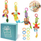 Bloobloomax Baby Soft Hanging Rattle, Car Seat Stroller Toys With Plush Animal C-Clip Ring For Infant Babies Boys And Girls 3 6 9 To 12 Months (12Pcs-A)