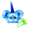 Furby Furblets Ooh-Koo Mini Friend, Rock Music, Speaks Only Furbish, Electronic Plush Toys For Girls & Boys, Interactive Pets, Blue & White, Christmas Stocking Stuffers, 6+