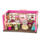 Lil Woodzeez - Tickle-Your-Taste-Buds Bakery - Dollhouse Playset With Furnitures & Accessories - Pretend Play Toy For Kids Age 3