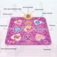 ANNKIE Dance Mat for Kids, Purple, PVC, 34.64'' x 39.37'', 5 Game Modes, Ideal for Ages 3-8, Perfect Birthday/Xmas Gift