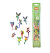 WILD REPUBLIC Fairy Figurines Tube - 10 Plush Fairy Figures in Multi-Color, 5 Poses, 10 Piece Set, Model 20810