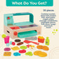 B. toys- Mini Chef - Build-a-Burger Playset- Pretend Play Wooden Burger Play Set - Play Food & Role-Play Accessories - Cooking T
