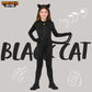 Spooktacular Creations Black Cat Costume For Girls, Kids Black Cat Costume, Girl Black Cat Halloween Costume For Cosplay Party Role Play(Small(5-7 Yrs))