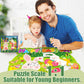 Easter Gifts For Kids, 80 Pieces Large Floor Jigsaw Puzzle Educational Toys For Kids Ages 3-5, 4-6, Easter Basket Stuffers Party