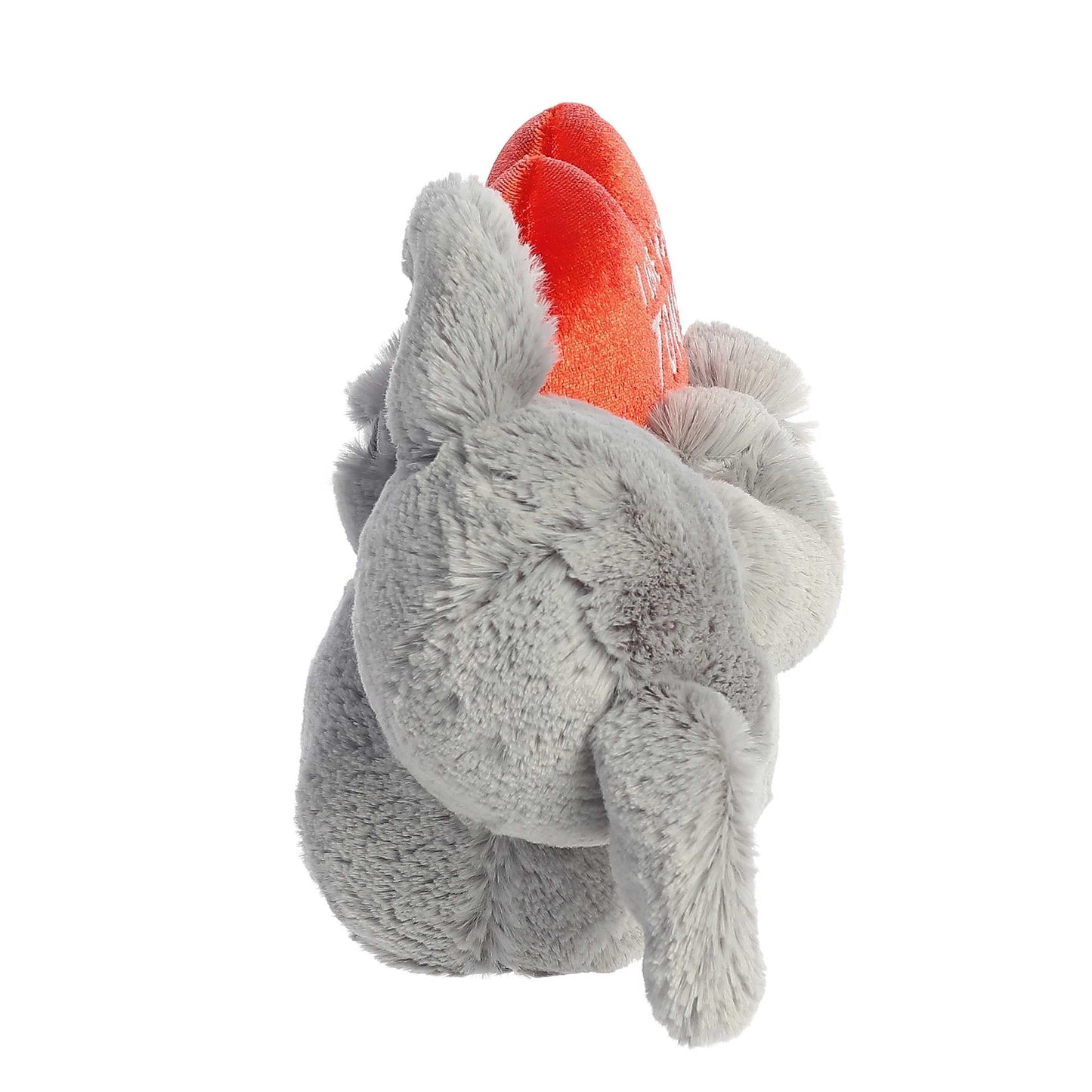 Aurora Heartwarming Valentine I Love You Tons Stuffed Animal - Decorative Companion - Romantic Plush - Elephant 11 Inches