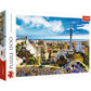 Trefl Park Güell, Barcelona 1500 Piece Jigsaw Puzzle Red 33'X23' Print, Diy Puzzle, Creative Fun, Classic Puzzle For Adults And Children From 12 Years Old