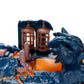 JAKKS Pacific Super Mario Bowser Island Castle Playset with 2.5” Bowser Figure - Plastic, Model 418044
