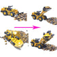 Ailejia 1/50 Scale Construction Vehicles Dump Truck Mechanical Loader Alloy Models Construction Vehicle Model Engineering Car To