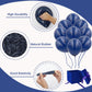 Navy Blue Balloons In Different Sizes 5 10 12 18Inch-134Pcs Navy Blue Balloons For Garland Arch
