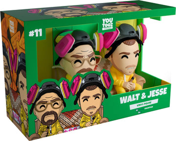 Youtooz Walter White And Jesse Pinkman Figure, 4.4' Walter And Jesse Youtooz Figure, Detailed Collectible Breaking Bad Figure By Youtooz Breaking Bad Collection