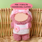 17cm Clothes Set(NO Doll)  Cute Hat & Unique Sweater Dress-up Set  Handmade Clothing Designed for 17cm Doll.(Sweater(Pink))