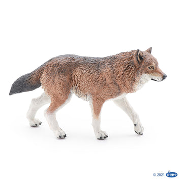 Papo 50283- Figure - Wolf, Multicolor