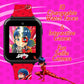 Miraculous Kids Interactive Smartwatch – Touchscreen Watch 10 Changeable Faces, Step Counter, Games, Selfie Cam, Alarm & Timer, Durable Silicone Straps – Fits Wrists 5.5'-8.0'