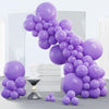 PartyWoo Balloons Arch Kit - 140 pcs Light Purple Lavender Latex, Various Sizes (5-18 Inch) for Graduation, Baby Shower, Birthday Decor