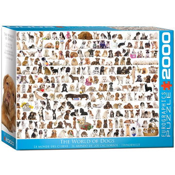 Eurographics The World Of Dogs Puzzle (2000-Piece)