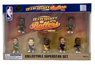Party Animal NBA TeenyMates 2022 Mini Big Shot Baller Gift Set Series 1 Superstar Collector Gift Box Set