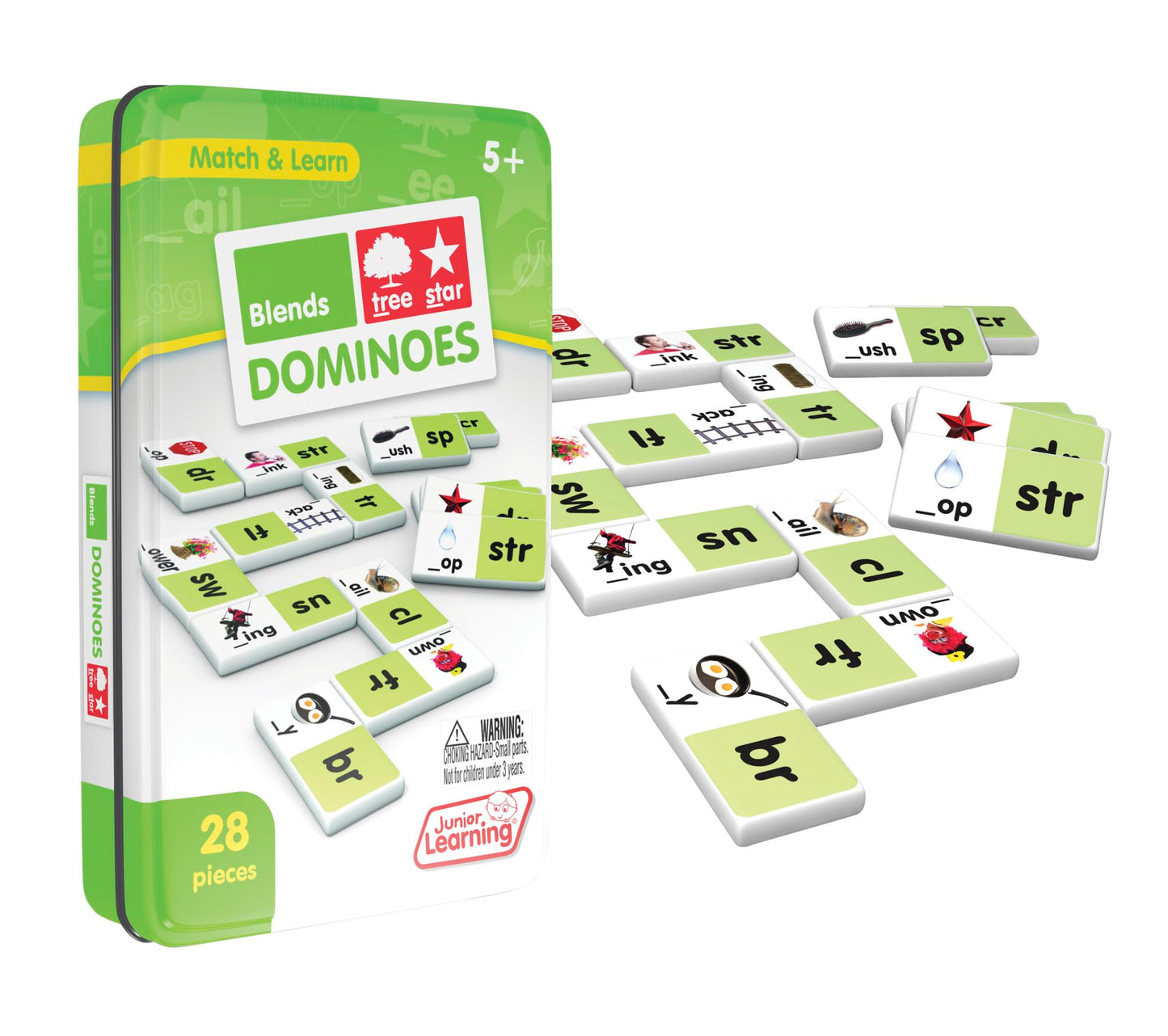 Junior Learning Blends Dominoes
