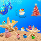 Aweelon100 Pcs Christmas Tiny Ducks Mini Resin Ducks Tiny Ducks (A)
