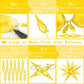 Funtoob Gold Balloons Star Balloons Metallic Star Foil Balloons Gold Star Cone Balloons Starburst Balloon Spike Balloons For Bir