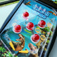 Trisquirrel Electronic Pinball Game,Dinosaurs Pinball Machine,Tabletop Arcade Pinball With Lights & Sounds Effects,Led Digital S