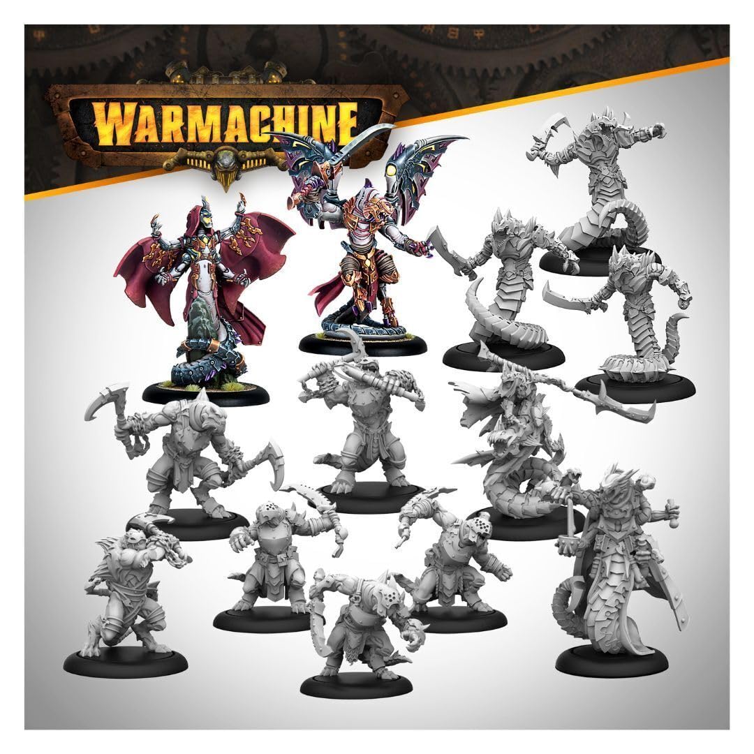 Steamforged Games Warmachine Khymaera Shadowflame Shard Expansion - Medium Size, Assorted Color, Cardboard Material, Model SFIK-KMR145