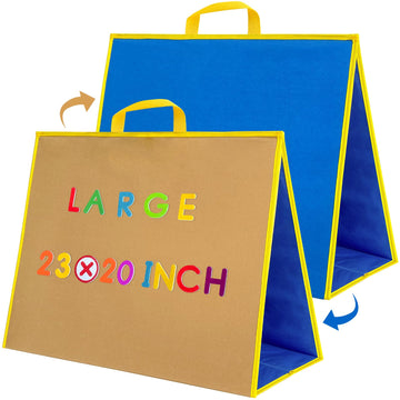large Felt Flannel Board 22.8*19.7 In,Felt Story learning Board for Toddlers,Classroom,Preschool,Kiddie Corner, Interactive,Fold