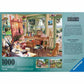 Ravensburger 1000 Piece Jigsaw Puzzle - My Haven Artist's Shed, Eco-Friendly Cardboard, Multicolor, Model 12001100