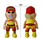 Bleacher Creatures Wwe Hulk Hogan 10' Plush Figure - A Wrestling Superstar For Play Or Display