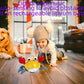 Feelguy Crawling Crab Baby Toy Fantastic Creatures Toys Infant Sensory Tummy Time Toys 3 4 5 6 7 8 9 10 11 12 Babies Boy Girl Learning Crawl 3-6 6-12 Walking Toddler Gifts For 36 Months Old (Yellow)