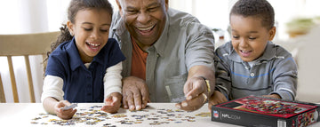 Youthefan Nfl Tampa Bay Buccaneers Purebred Fans 500Pc Puzzle - A Real Nailbiter