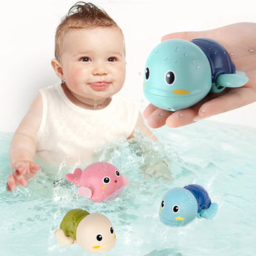 Bath Toys, 6 Pack Baby Bath Toys For Toddlers 1-3, Floating Wind-Up Toys Swimming Pool Games Water Play Set Xmas Gift For Bathtub Shower Infant Toddlers Kids Boys Girls Ages 4-8 Years Old